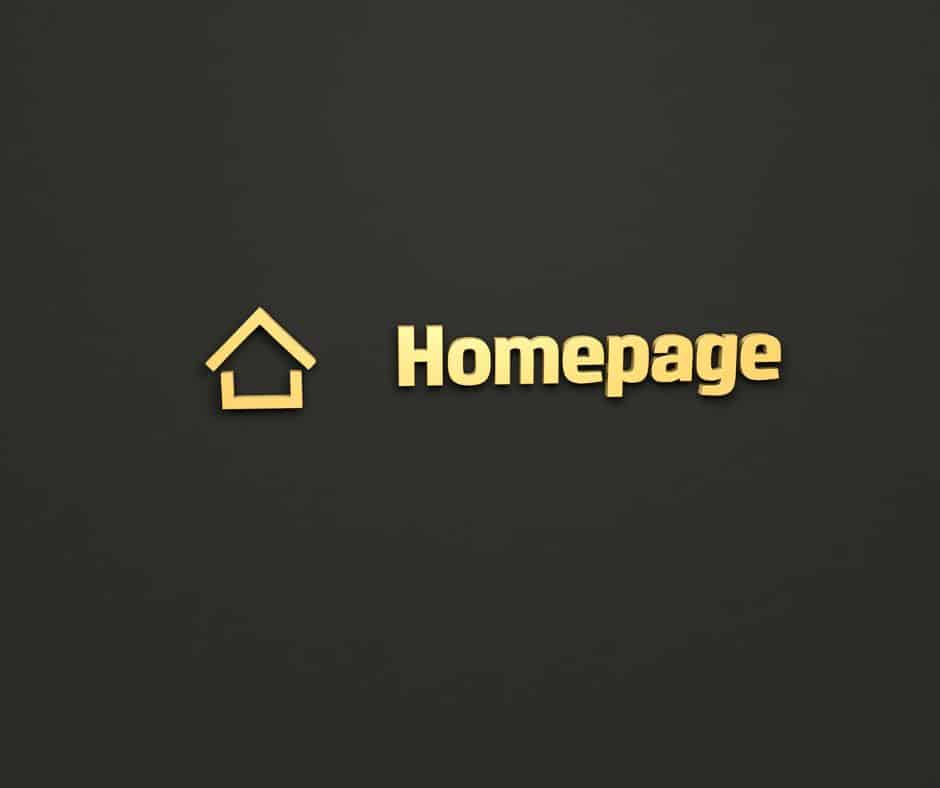 Homepage erstellen