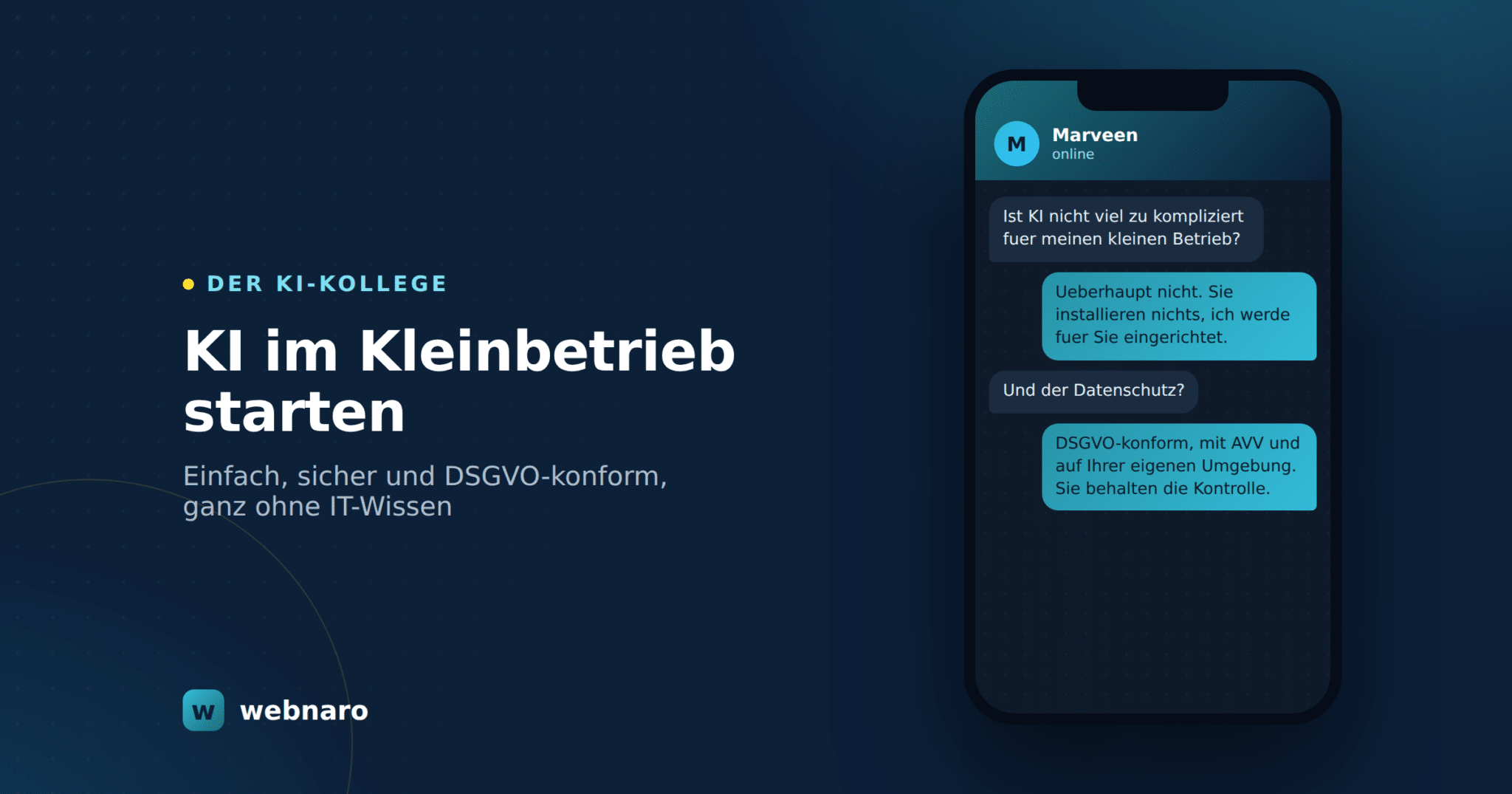 KI im Kleinbetrieb starten mit dem KI-Kollegen